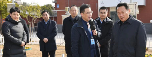 ?省委常委、市委書記虞愛華蒞臨中水三立調(diào)研指導(dǎo)