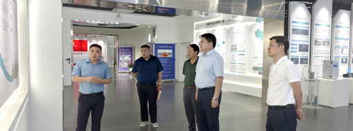 ?協(xié)同創(chuàng)新，安徽省生態(tài)環(huán)境集團黨委書記、董事長羅太忠一行赴中水三立調(diào)研指導