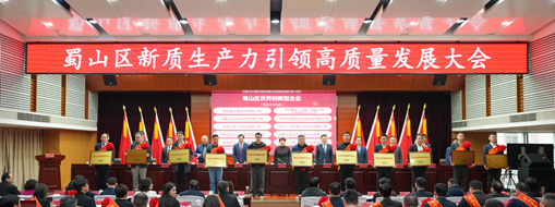 新質(zhì)生產(chǎn)力引領(lǐng)高質(zhì)量發(fā)展！中水三立榮獲“蜀山區(qū)優(yōu)秀創(chuàng)新型企業(yè)”